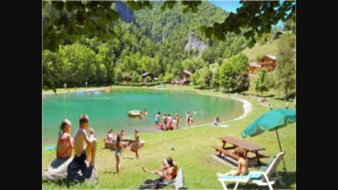 Apartamento Les Portes Du Mont Blanc Flumet Exterior foto