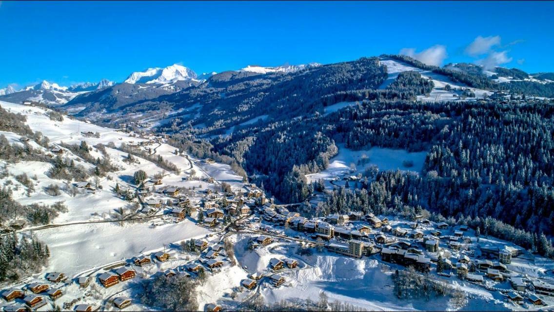 Apartamento Les Portes Du Mont Blanc Flumet Exterior foto