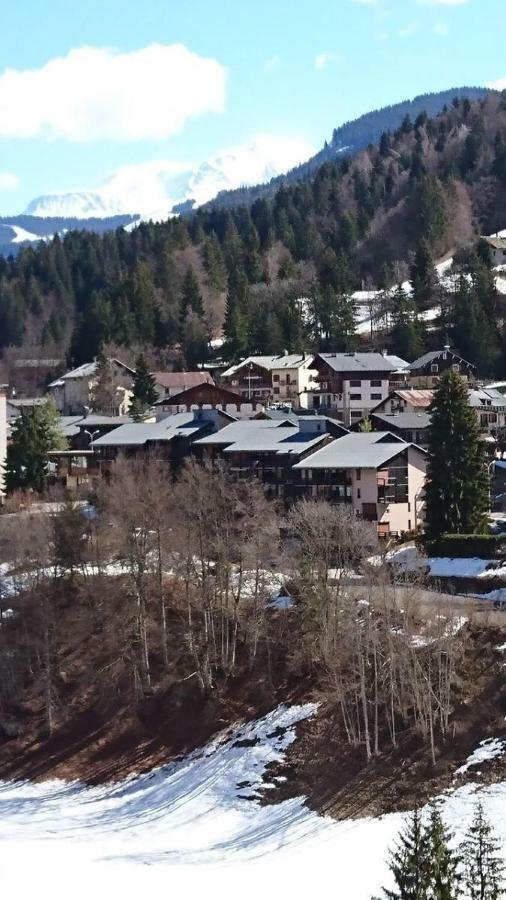 Apartamento Les Portes Du Mont Blanc Flumet Exterior foto